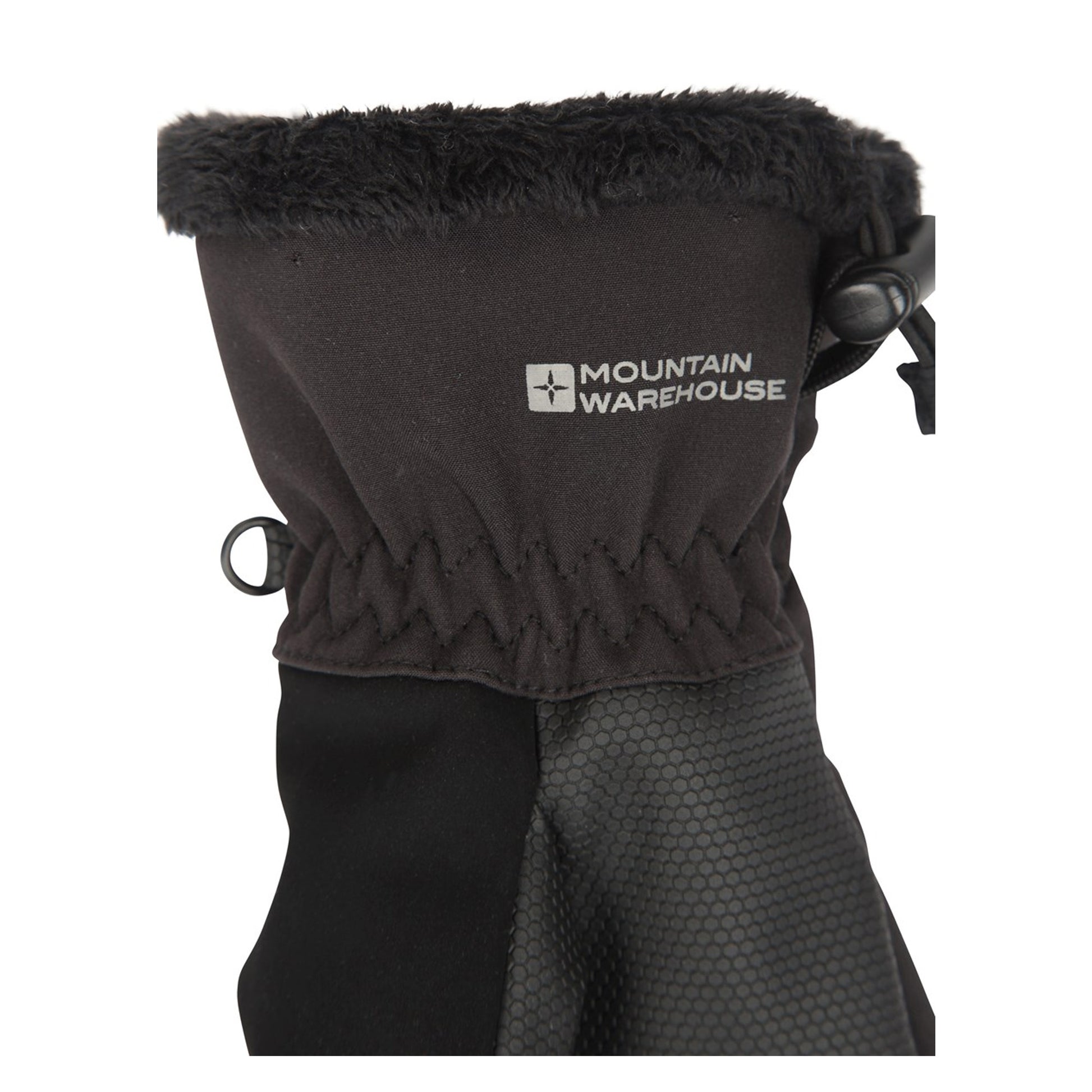 Black - Lifestyle - Mountain Warehouse Womens-Ladies Escalade Waterproof Softshell Ski Gloves