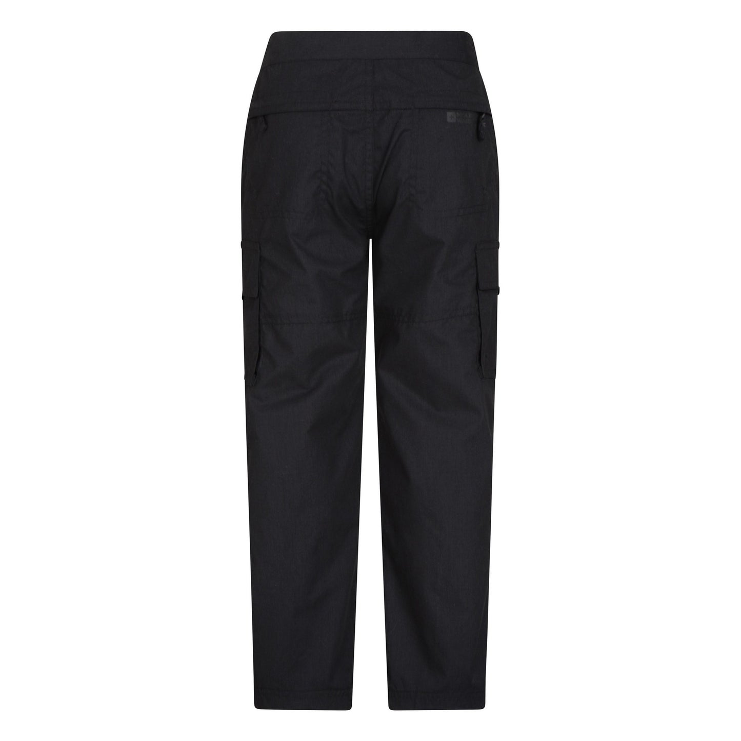 Black - Back - Mountain Warehouse Childrens-Kids Active Hiking Trousers