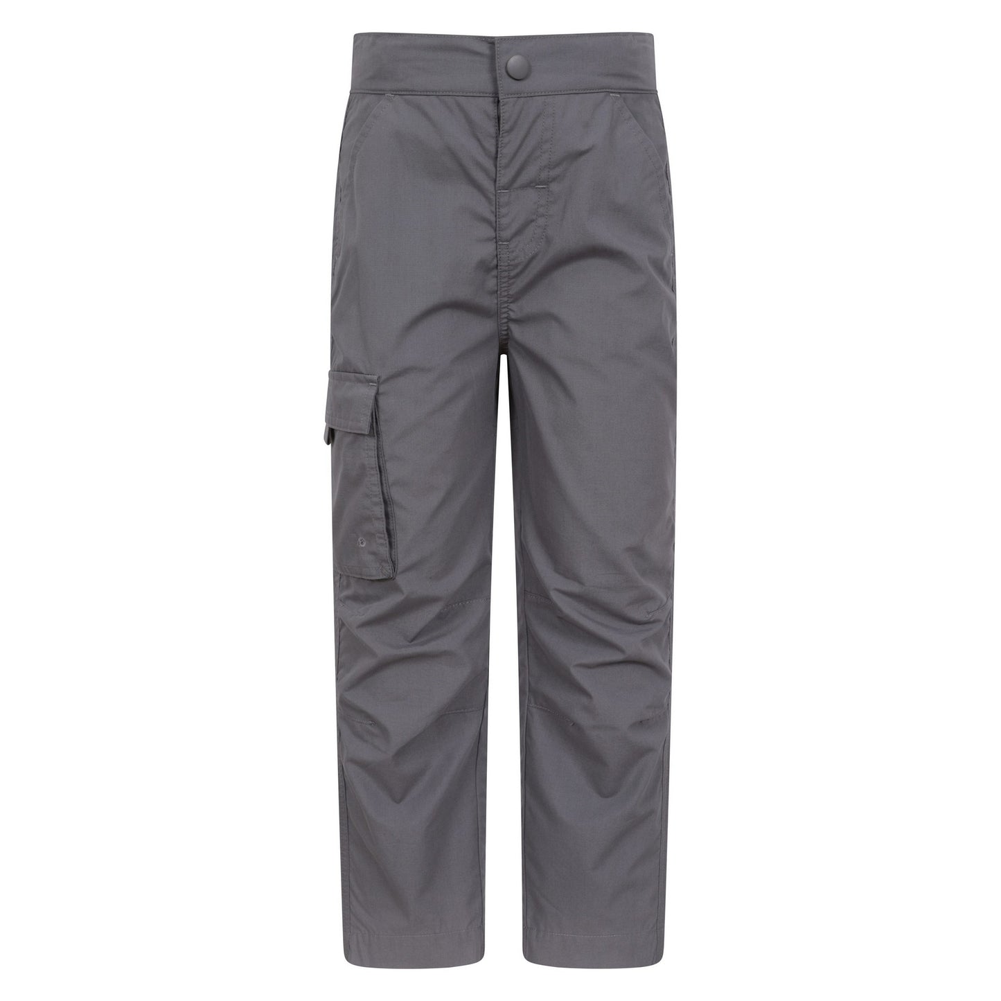 Dark Grey - Front - Mountain Warehouse Childrens-Kids Active Hiking Trousers
