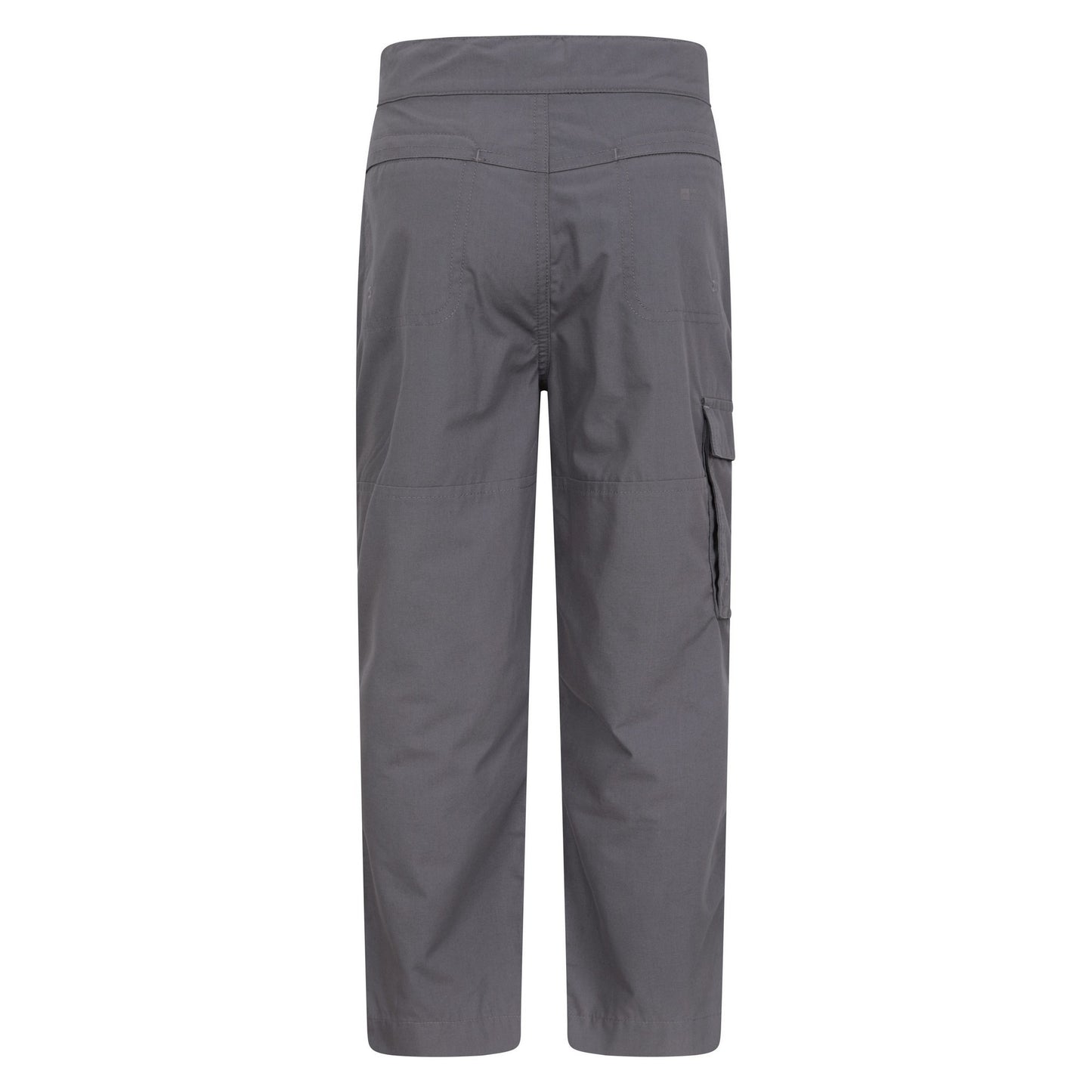 Dark Grey - Back - Mountain Warehouse Childrens-Kids Active Hiking Trousers