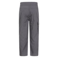 Lilac - Pack Shot - Mountain Warehouse Childrens-Kids Active Hiking Trousers