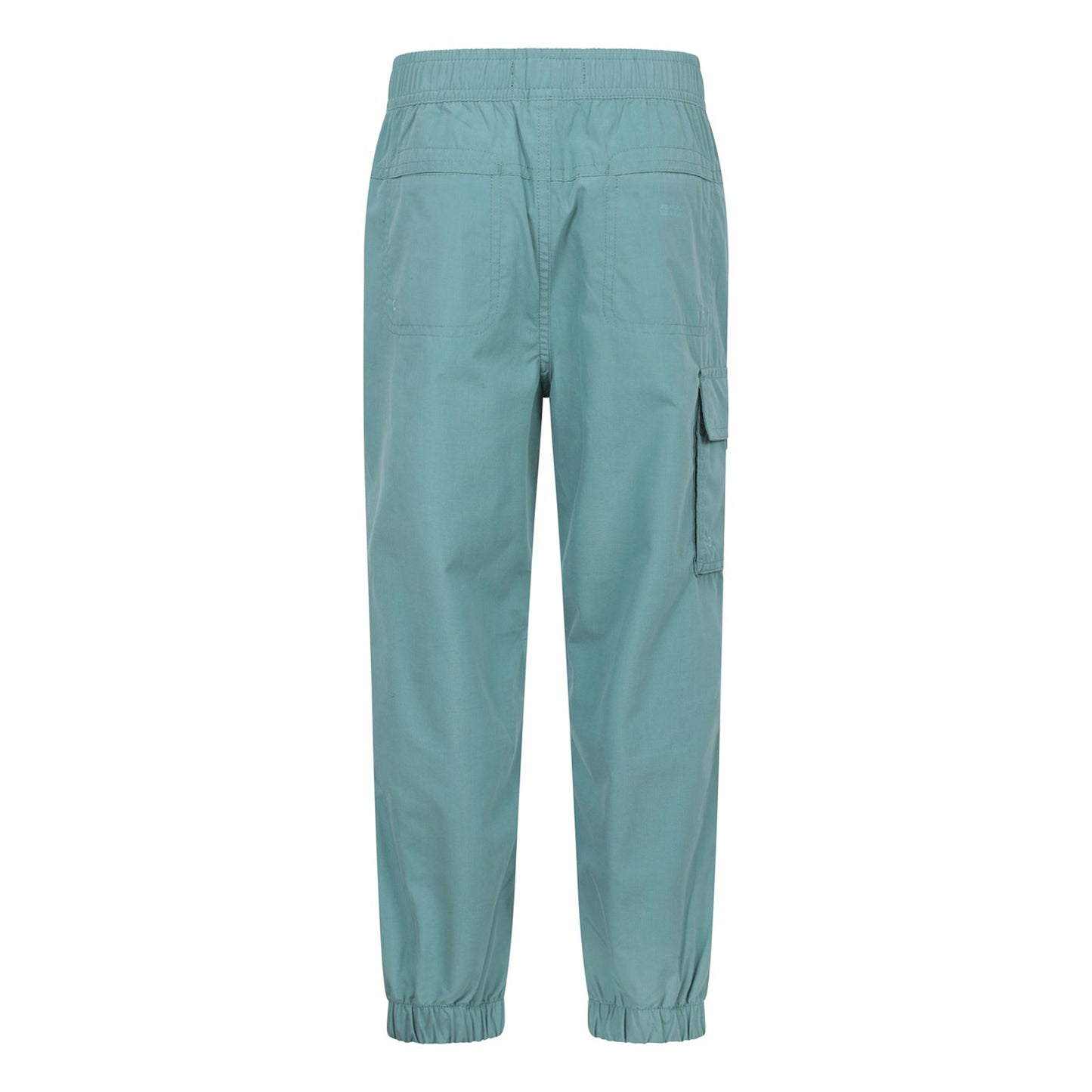 Pale Green - Side - Mountain Warehouse Childrens-Kids Active Hiking Trousers