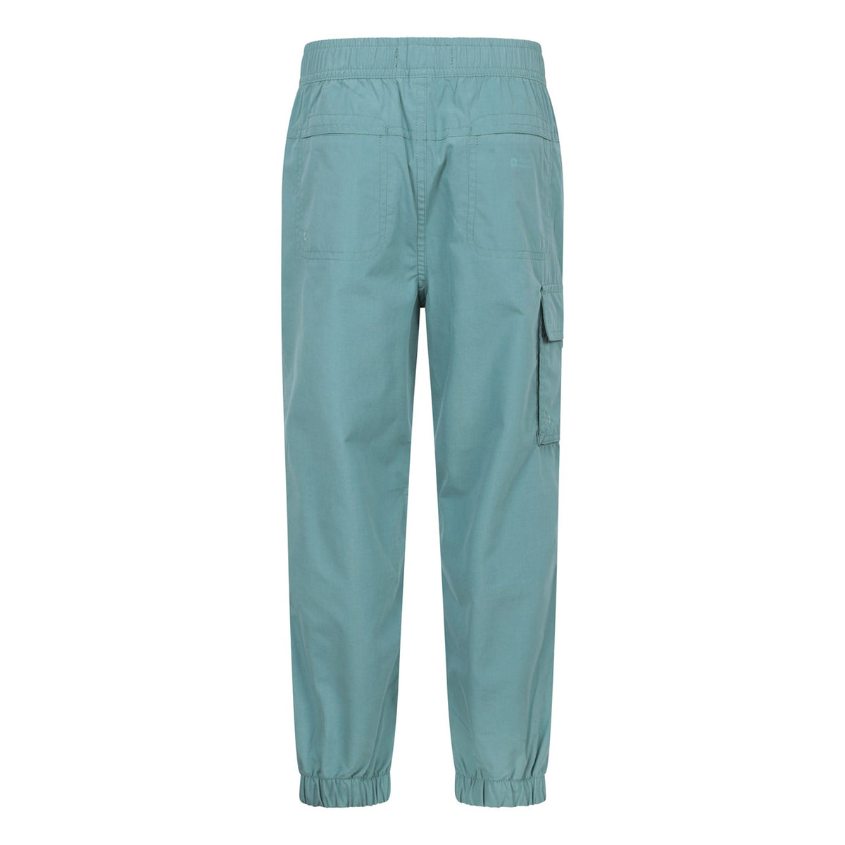 Pale Green - Side - Mountain Warehouse Childrens-Kids Active Hiking Trousers