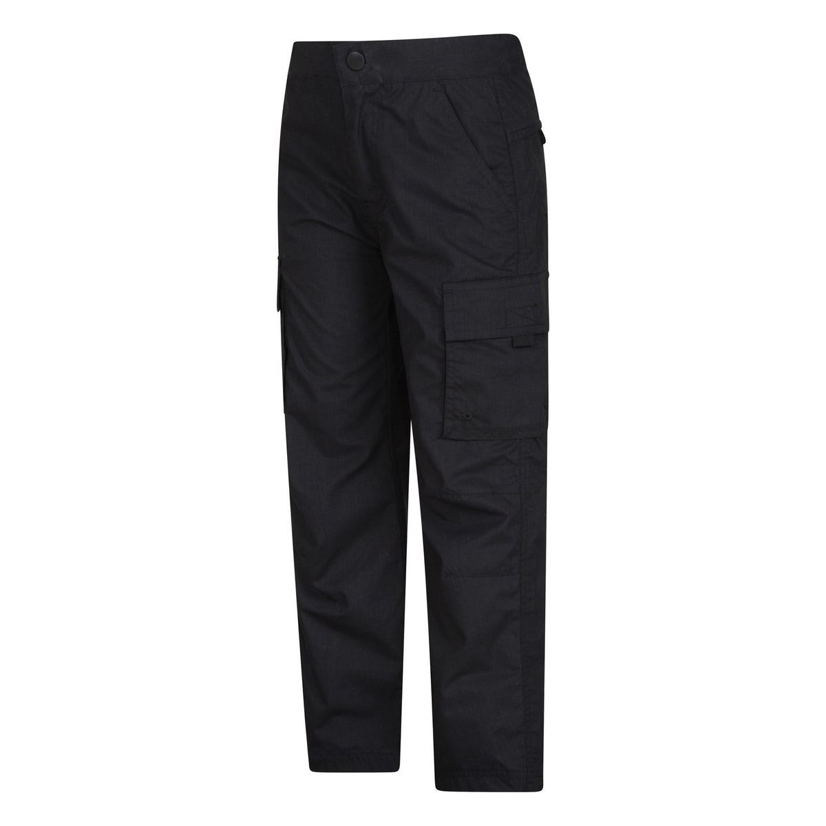 Black - Lifestyle - Mountain Warehouse Childrens-Kids Active Hiking Trousers