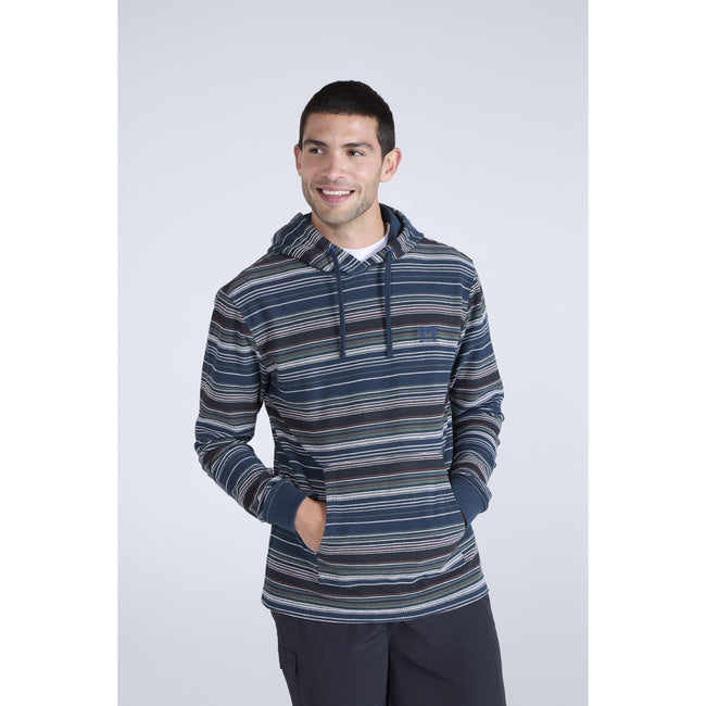 Khaki Green - Front - Animal Mens Loyal Recycled Beach Hoodie