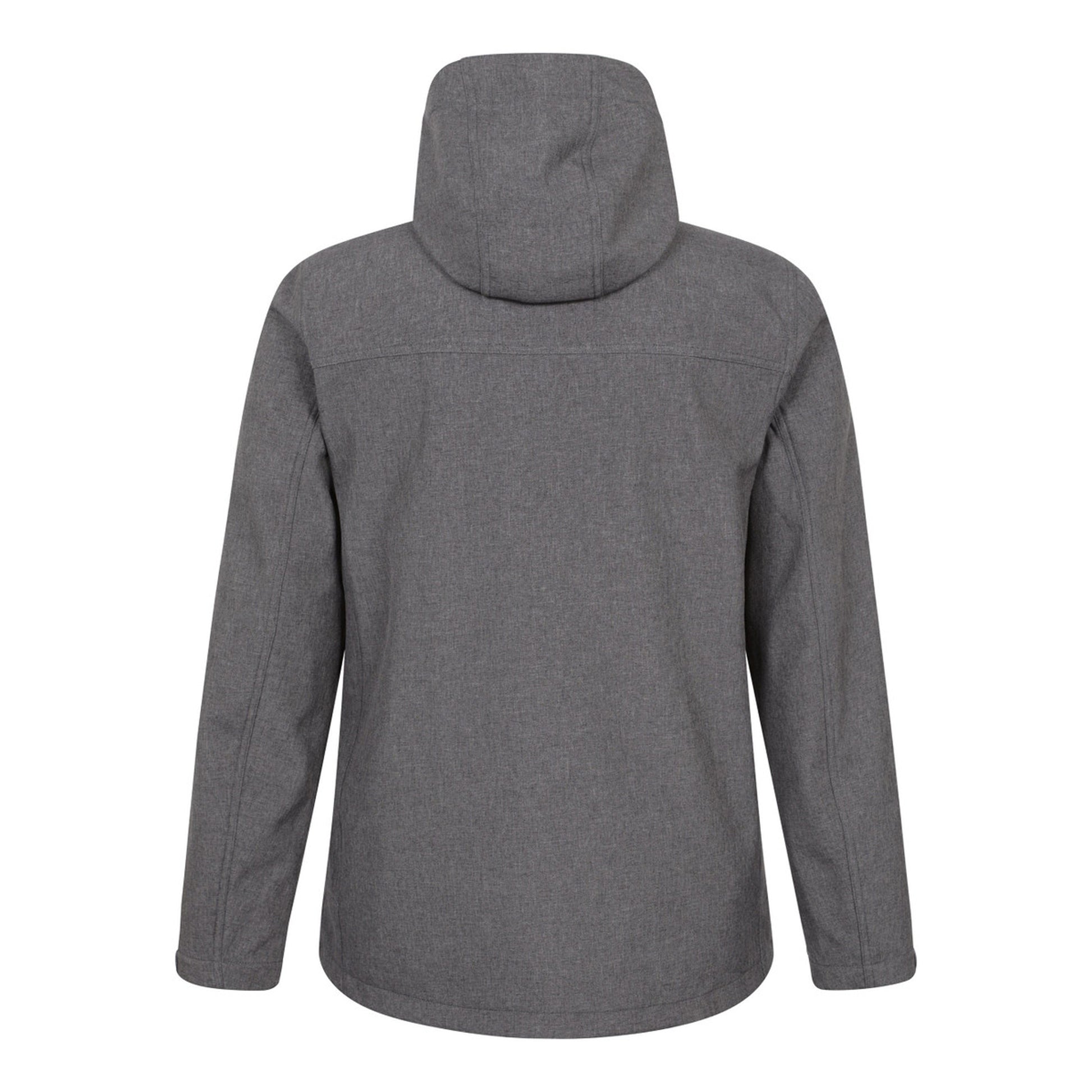 Dark Brown - Back - Mountain Warehouse Mens Reykjavik Softshell Windproof Jacket