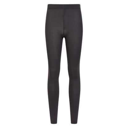 Grey - Front - Mountain Warehouse Womens-Ladies Brushed Isotherm Leggings