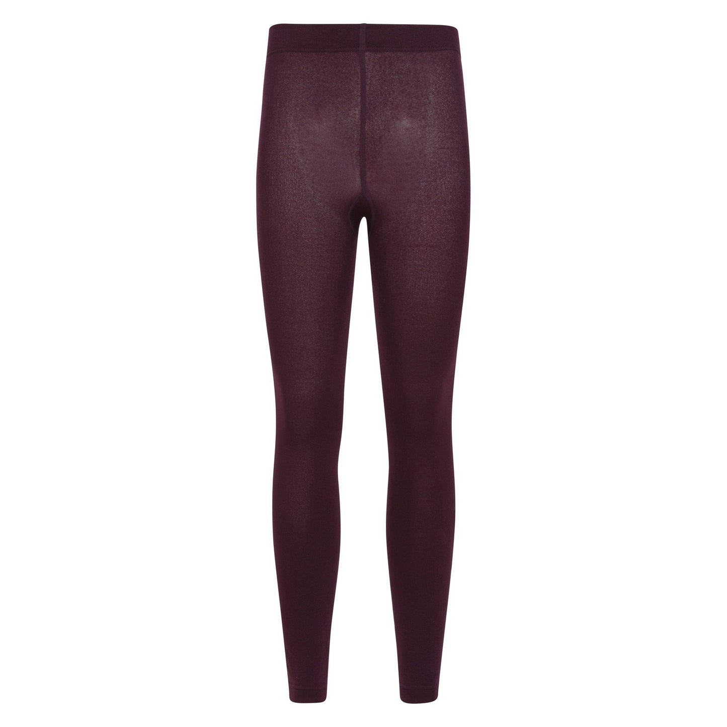 Burgundy - Front - Mountain Warehouse Womens-Ladies Brushed Isotherm Leggings