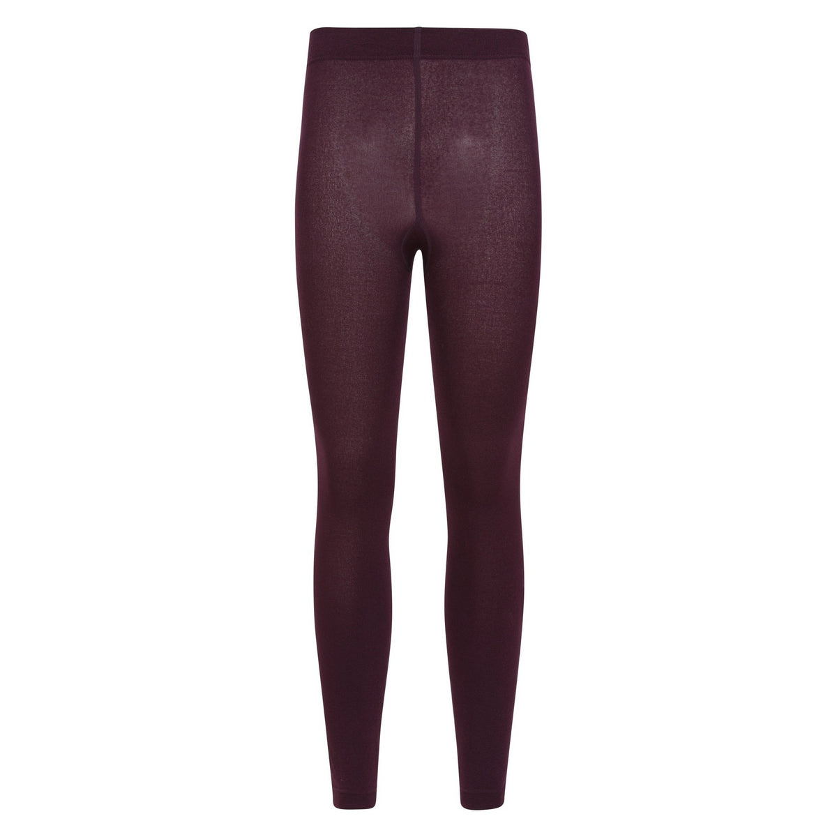 Burgundy - Front - Mountain Warehouse Womens-Ladies Brushed Isotherm Leggings