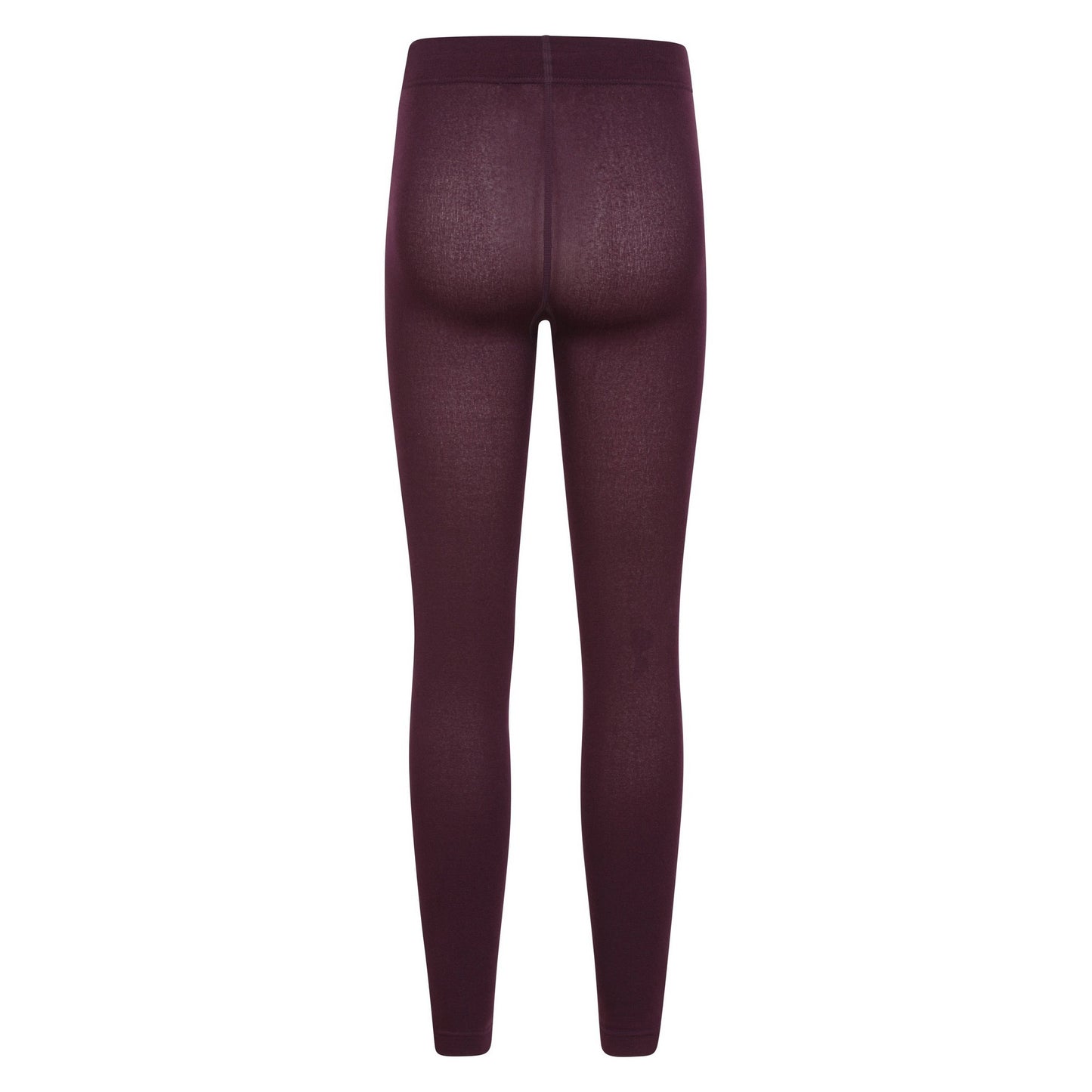 Burgundy - Back - Mountain Warehouse Womens-Ladies Brushed Isotherm Leggings