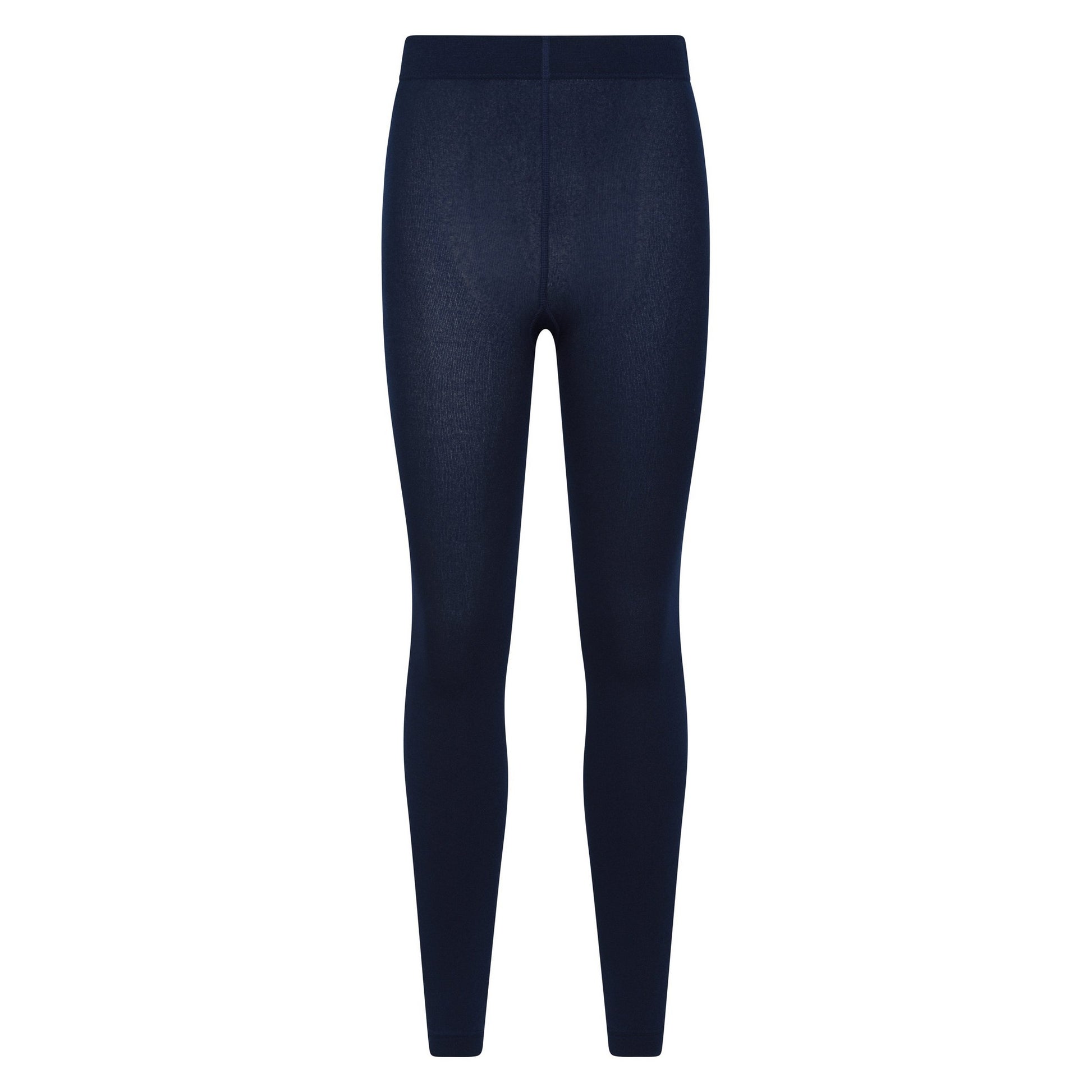 Navy - Front - Mountain Warehouse Womens-Ladies Brushed Isotherm Leggings