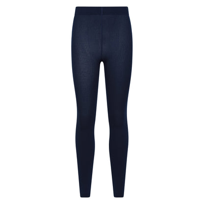 Navy - Front - Mountain Warehouse Womens-Ladies Brushed Isotherm Leggings