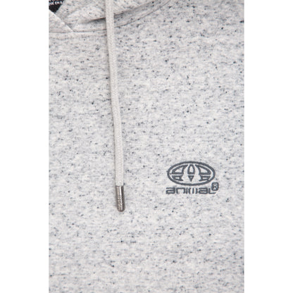 Grey - Lifestyle - Animal Mens Nick Organic Heavyweight Hoodie