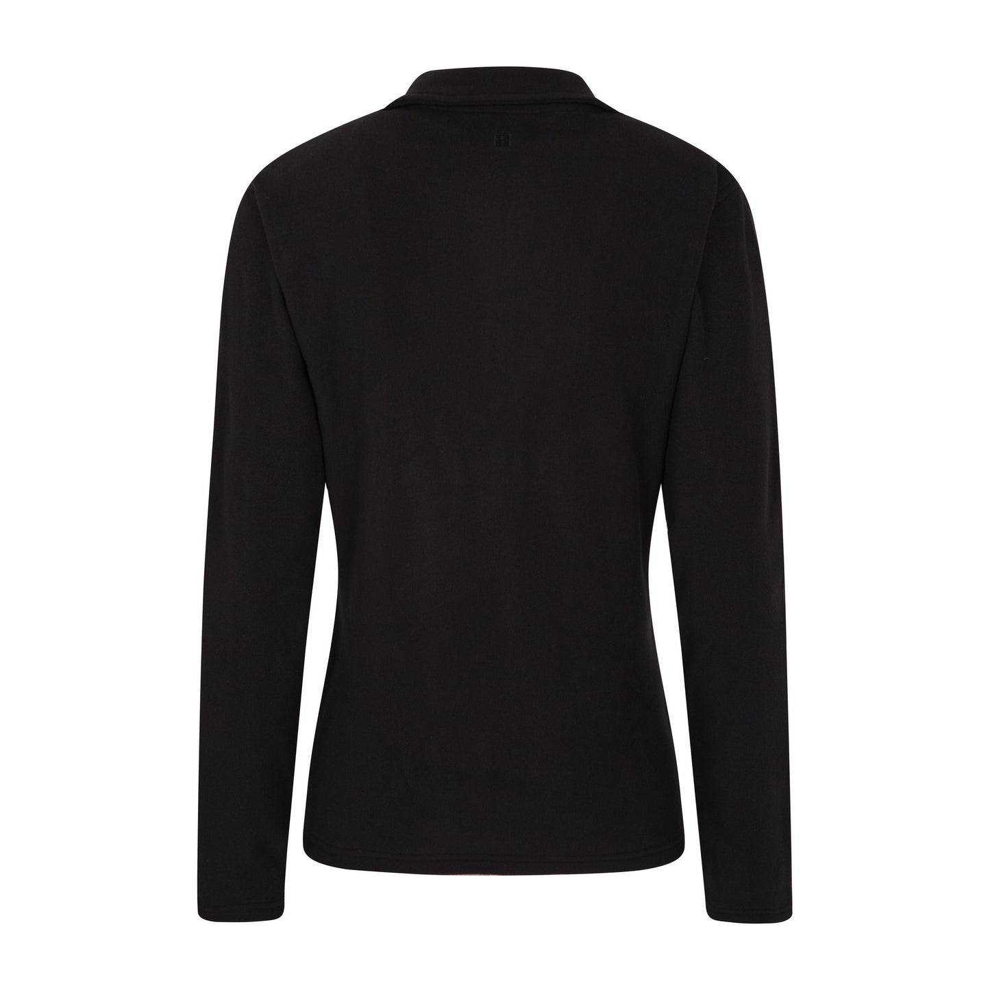 Black - Back - Mountain Warehouse Womens-Ladies Camber Half Zip Fleece Top (Pack of 2)