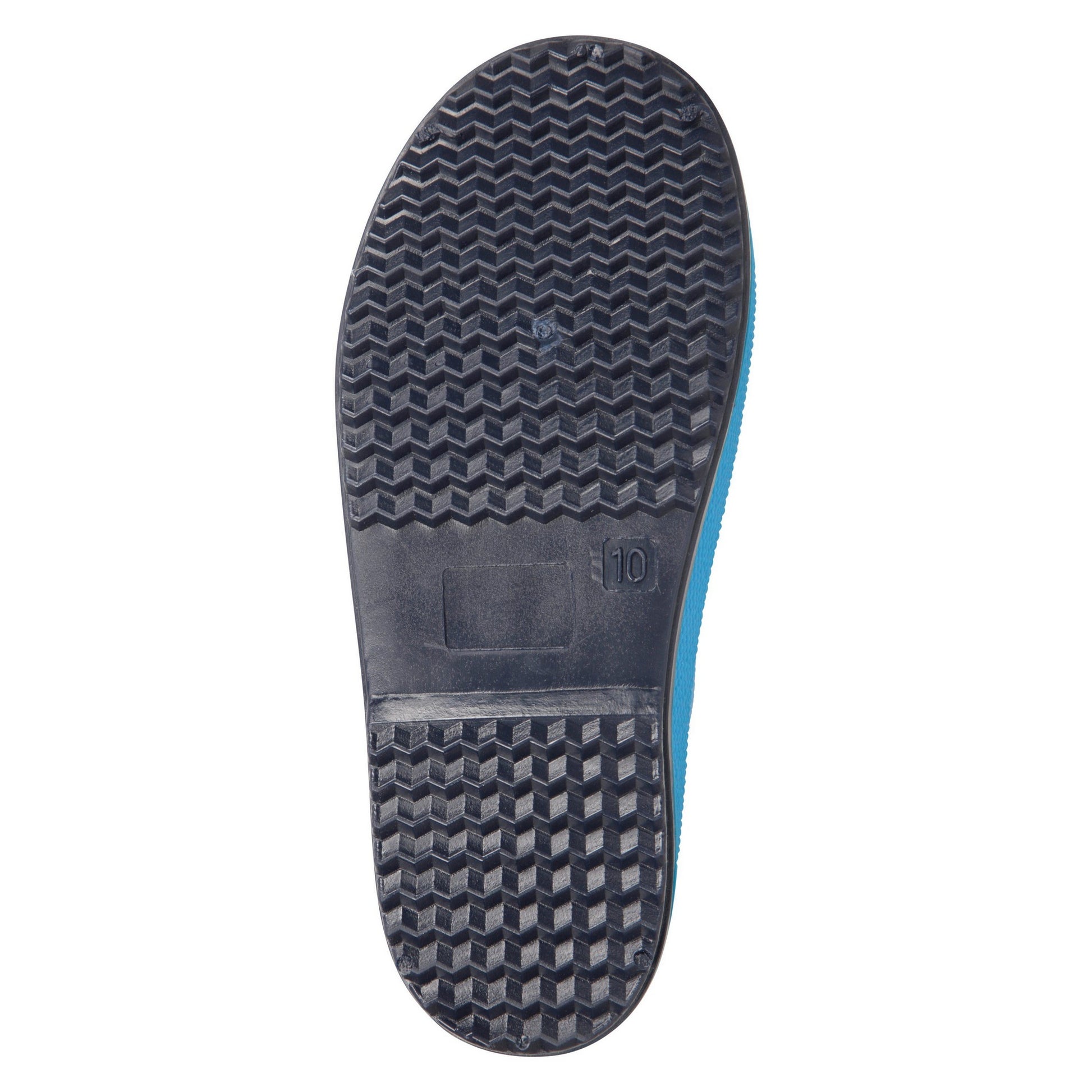 Blue - Pack Shot - Mountain Warehouse Childrens-Kids Plain Wellington Boots