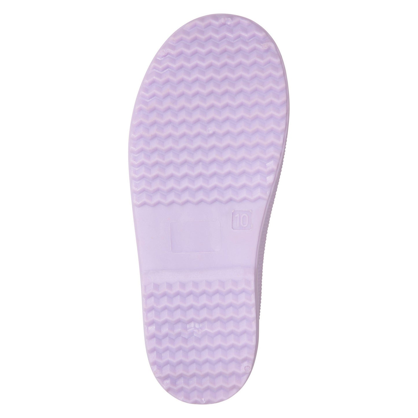 Lilac - Pack Shot - Mountain Warehouse Childrens-Kids Plain Wellington Boots