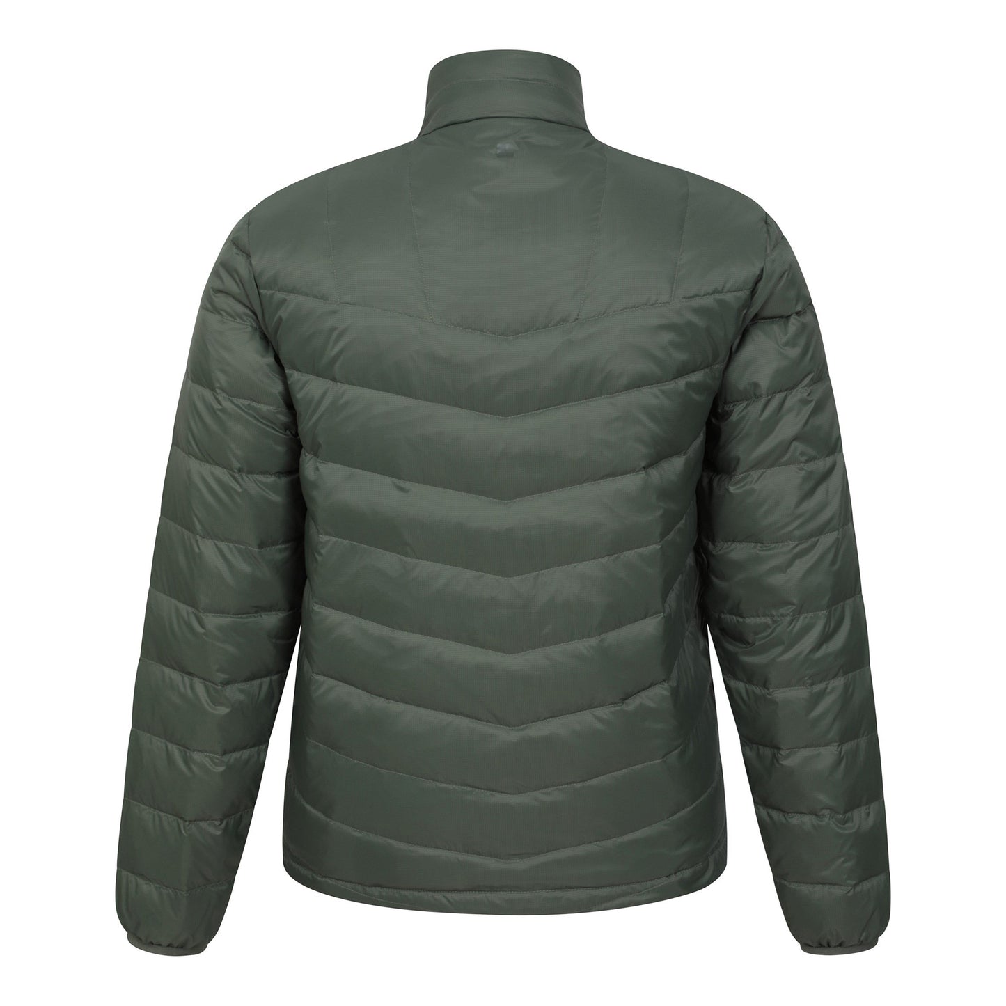 Dark Khaki - Back - Mountain Warehouse Mens Trail Extreme Down Jacket