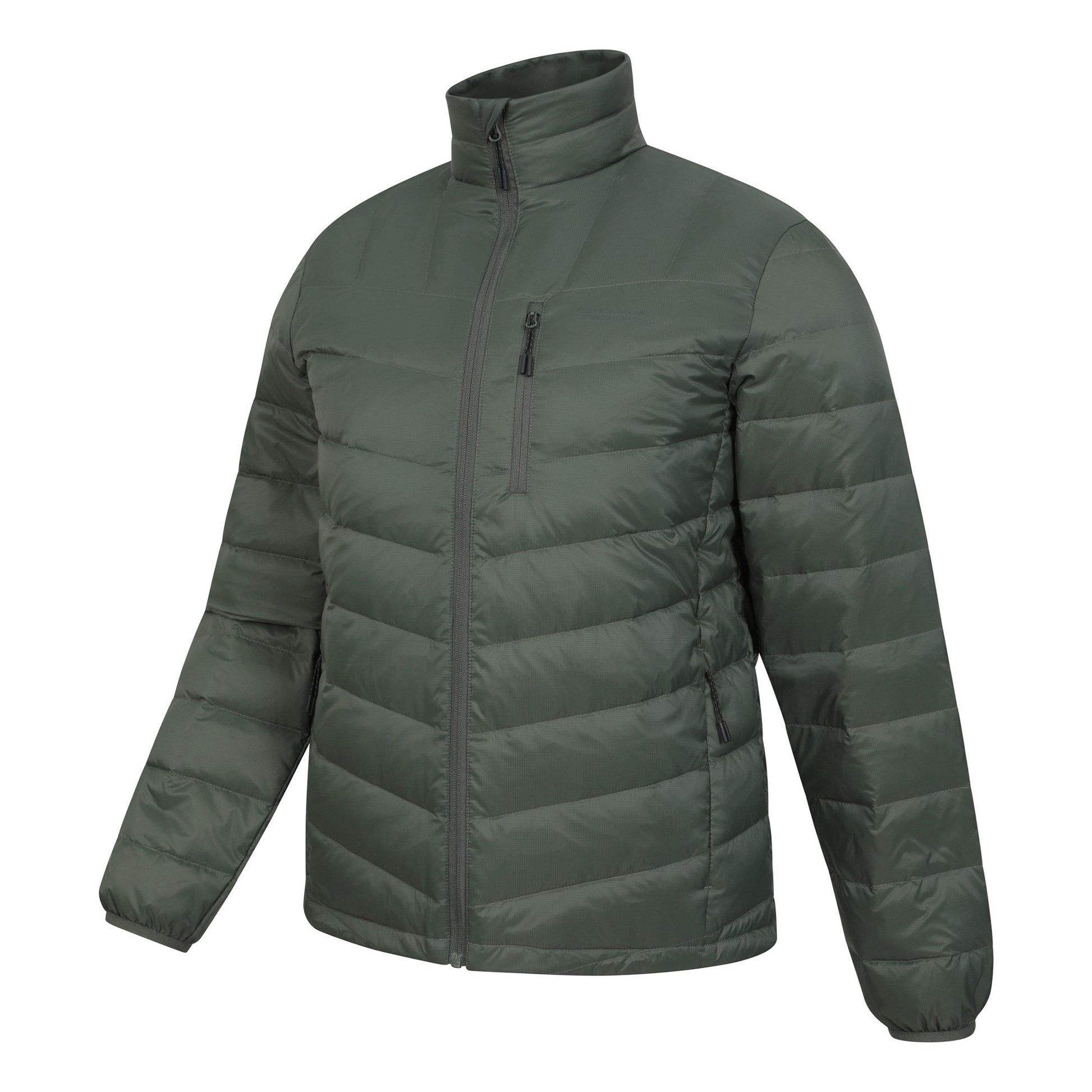 Dark Khaki - Lifestyle - Mountain Warehouse Mens Trail Extreme Down Jacket