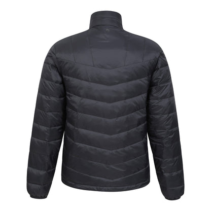 Jet Black - Back - Mountain Warehouse Mens Trail Extreme Down Jacket