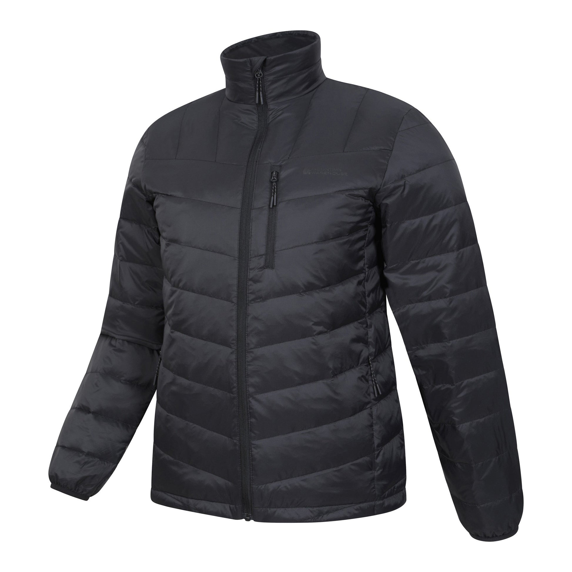 Jet Black - Lifestyle - Mountain Warehouse Mens Trail Extreme Down Jacket