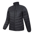 Jet Black - Lifestyle - Mountain Warehouse Mens Trail Extreme Down Jacket