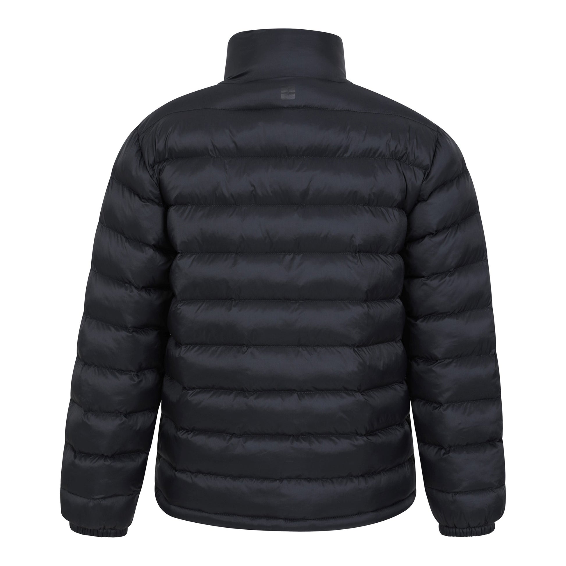 Black - Back - Mountain Warehouse Childrens-Kids Vista Water Resistant Padded Jacket
