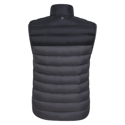 Grey - Back - Mountain Warehouse Mens Link Padded Gilet