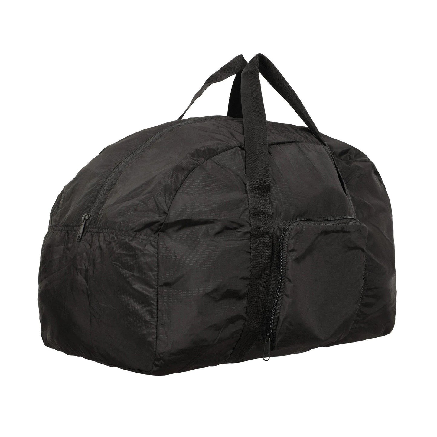 Black - Back - Mountain Warehouse Packaway 40L Cabin Holdall
