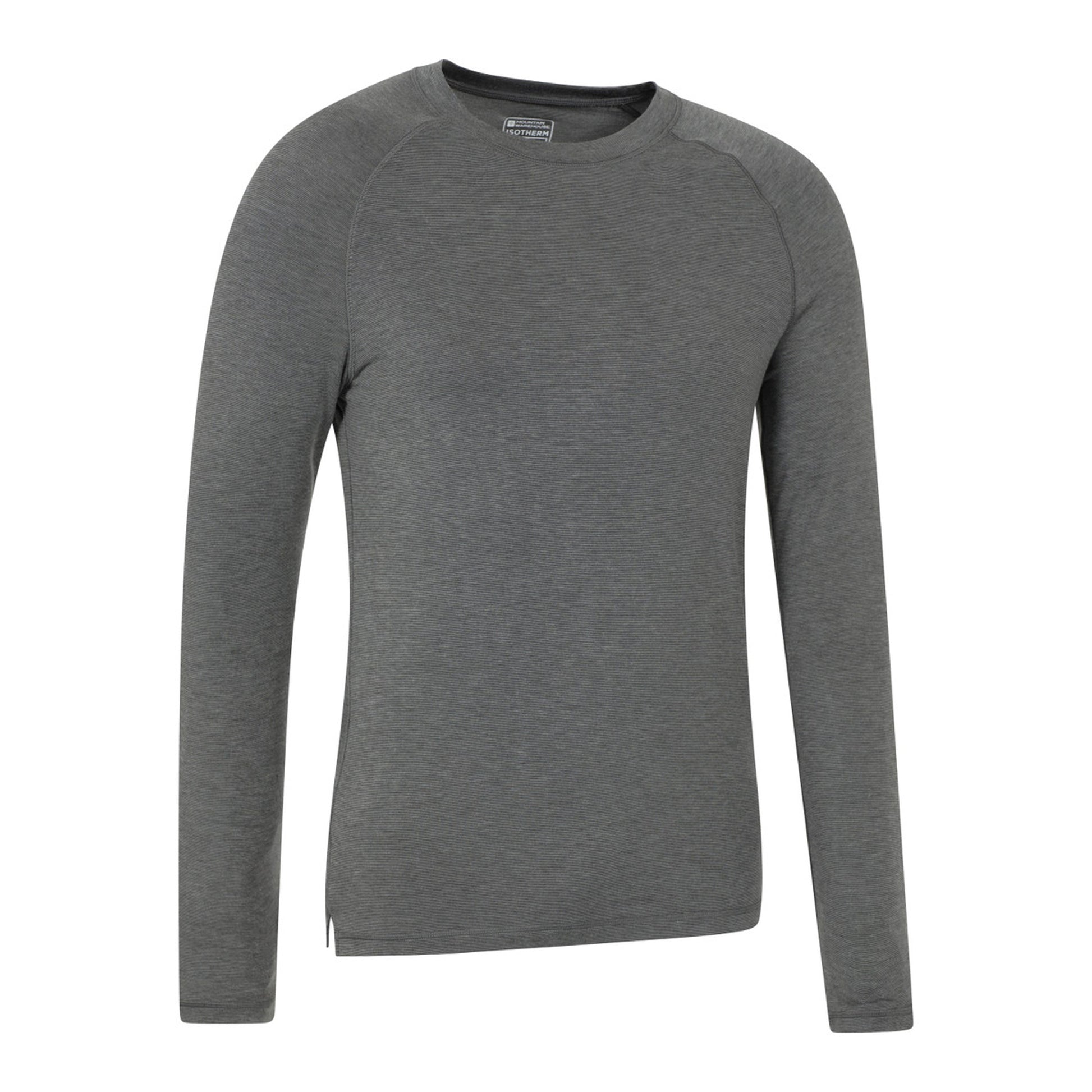 Charcoal - Side - Mountain Warehouse Mens Keep The Heat Thermal Top