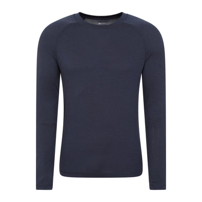Navy - Front - Mountain Warehouse Mens Keep The Heat Thermal Top