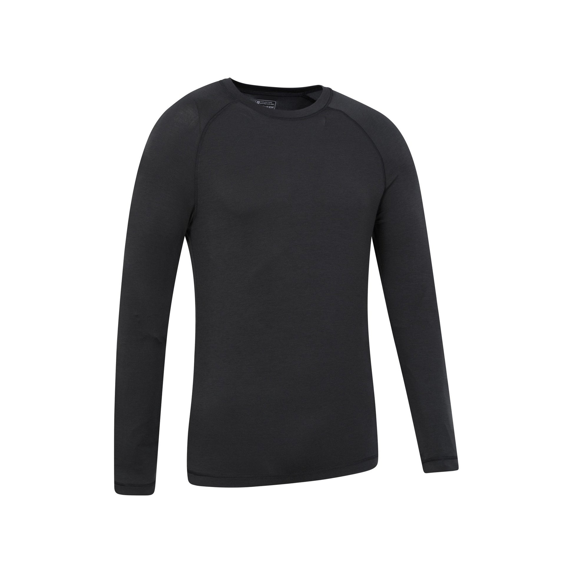 Black - Side - Mountain Warehouse Mens Keep The Heat Thermal Top