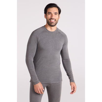 Charcoal - Front - Mountain Warehouse Mens Keep The Heat Thermal Top