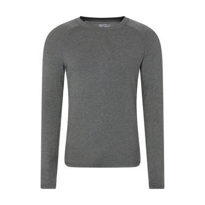 Charcoal - Front - Mountain Warehouse Mens Keep The Heat Thermal Top