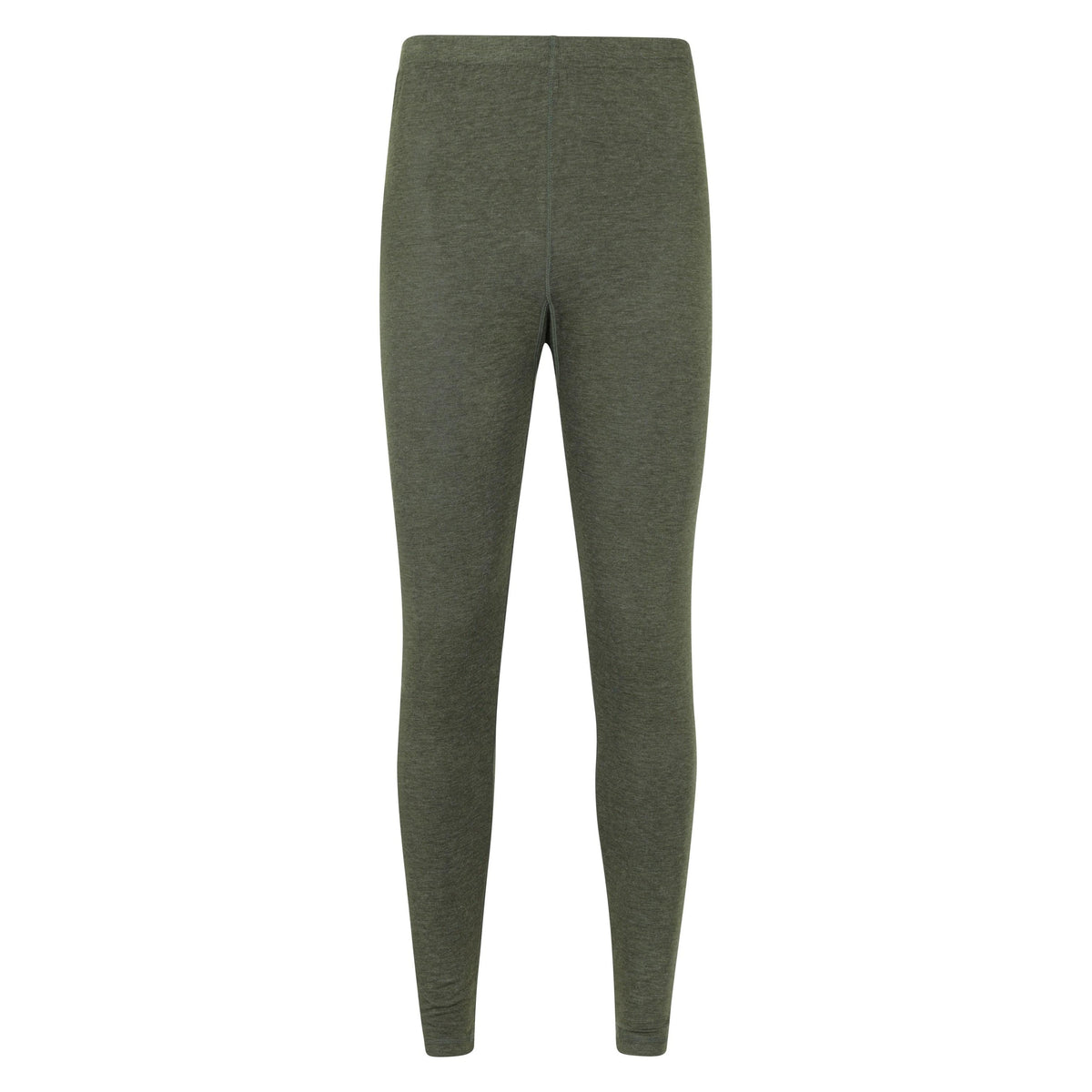 Khaki Green - Front - Mountain Warehouse Mens Keep The Heat Thermal Bottoms
