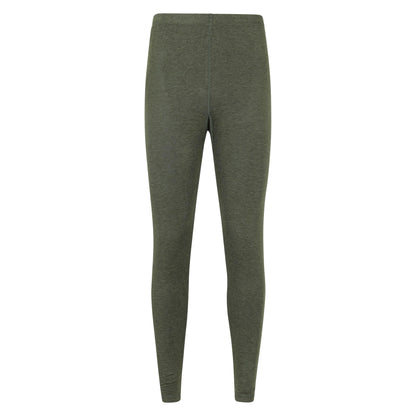 Khaki Green - Front - Mountain Warehouse Mens Keep The Heat Thermal Bottoms