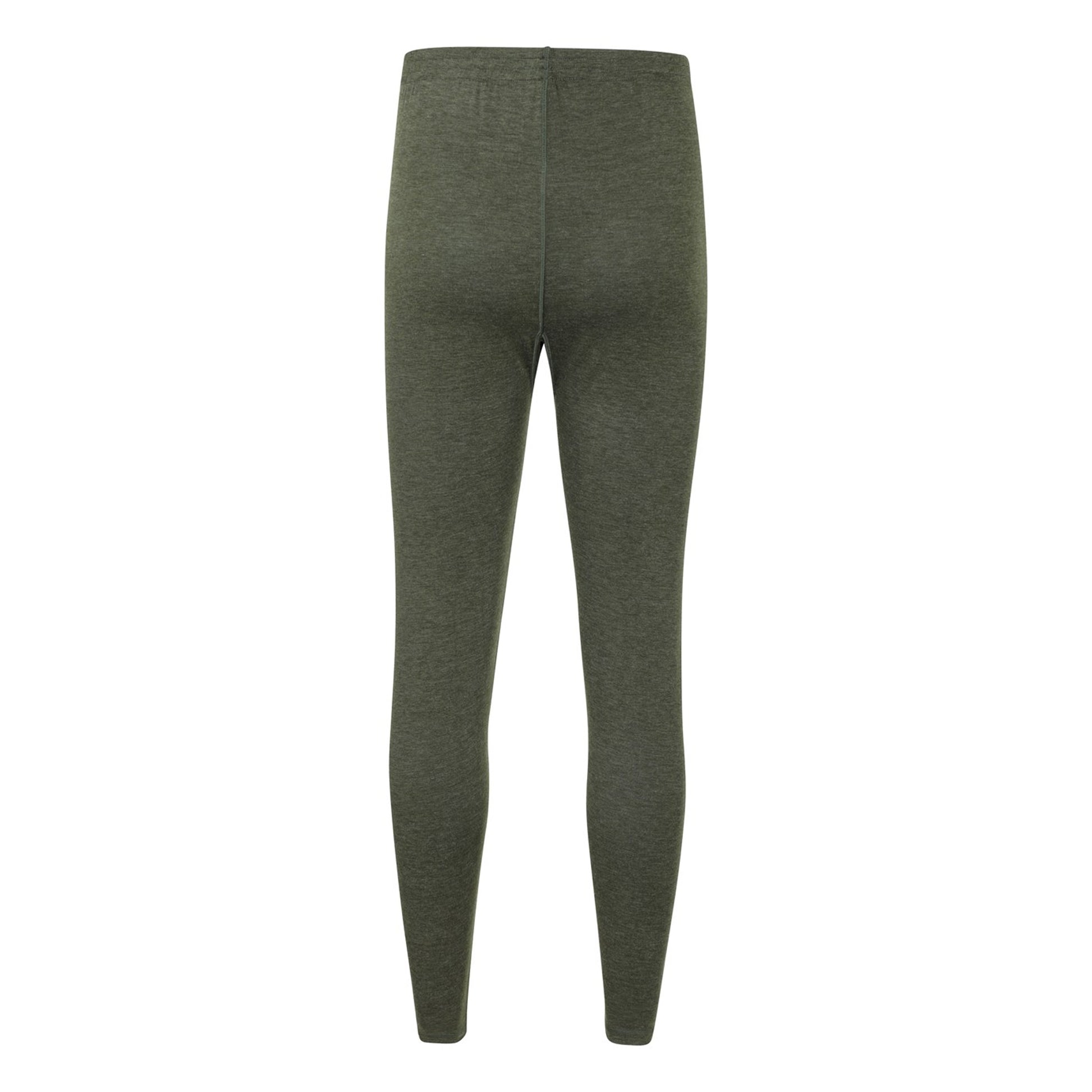 Khaki Green - Side - Mountain Warehouse Mens Keep The Heat Thermal Bottoms