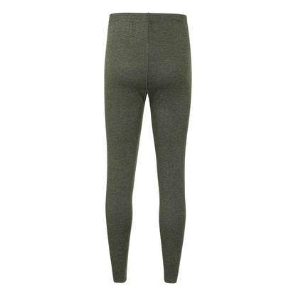 Khaki Green - Side - Mountain Warehouse Mens Keep The Heat Thermal Bottoms