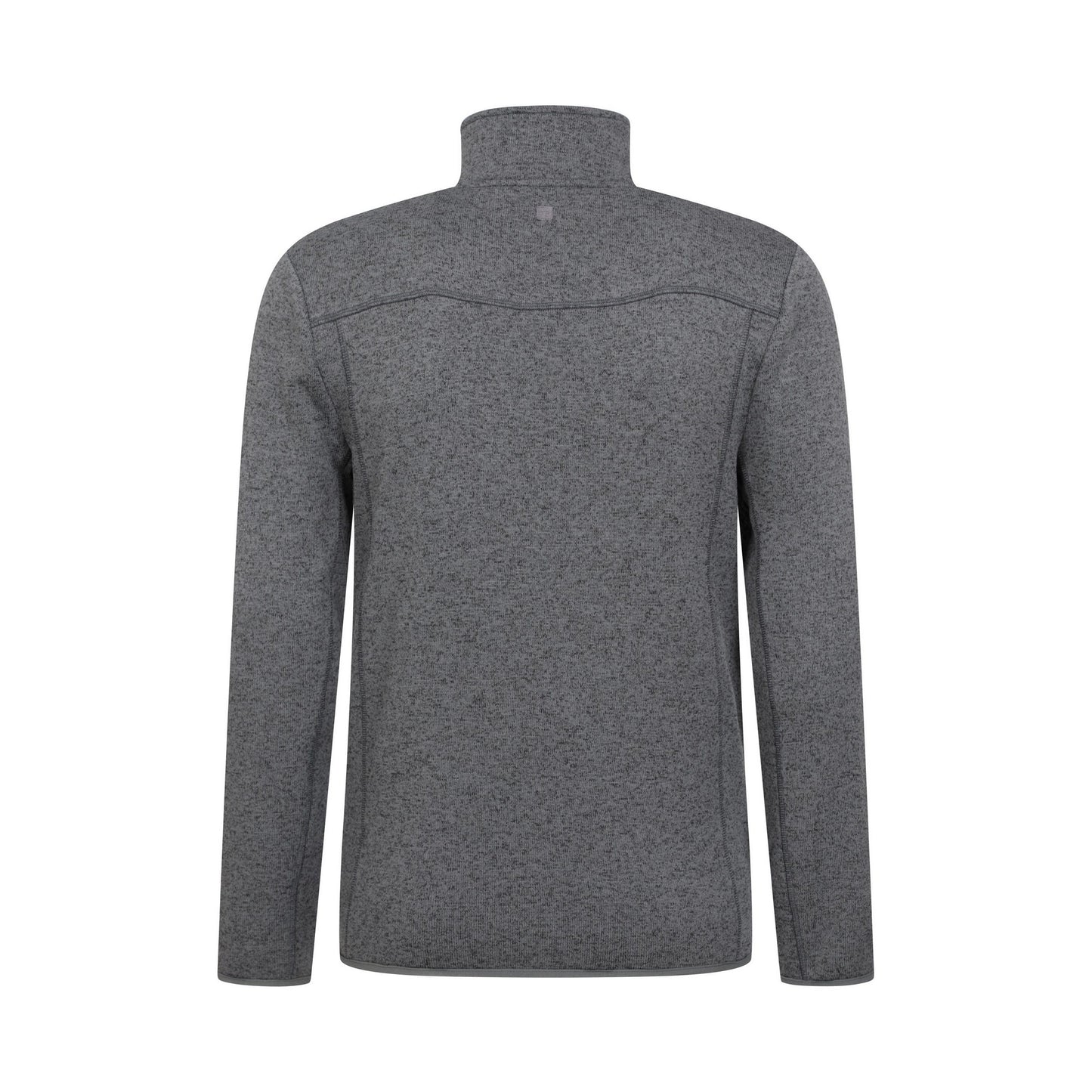 Charcoal - Back - Mountain Warehouse Mens Helford Full Zip Fleece Jacket