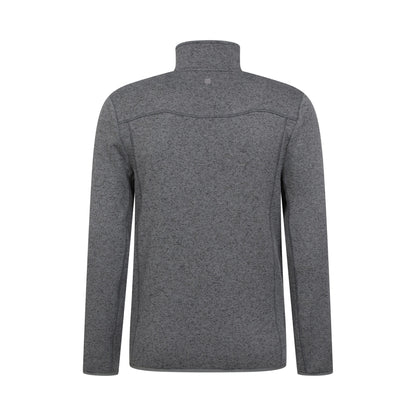 Charcoal - Back - Mountain Warehouse Mens Helford Full Zip Fleece Jacket