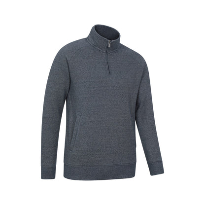 Navy - Lifestyle - Mountain Warehouse Mens Bamburgh Half Zip Jumper