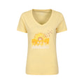 Yellow - Front - Mountain Warehouse Womens-Ladies Sunflower T-Shirt