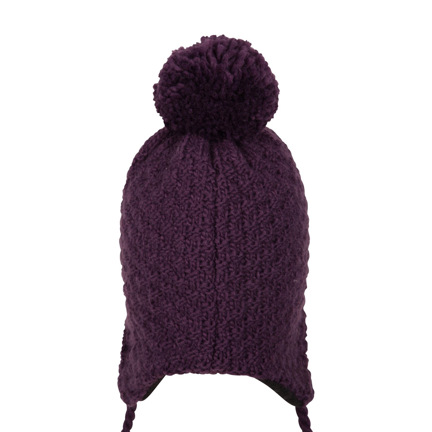 Purple - Back - Mountain Warehouse Womens-Ladies Macaroni Knitted Hat