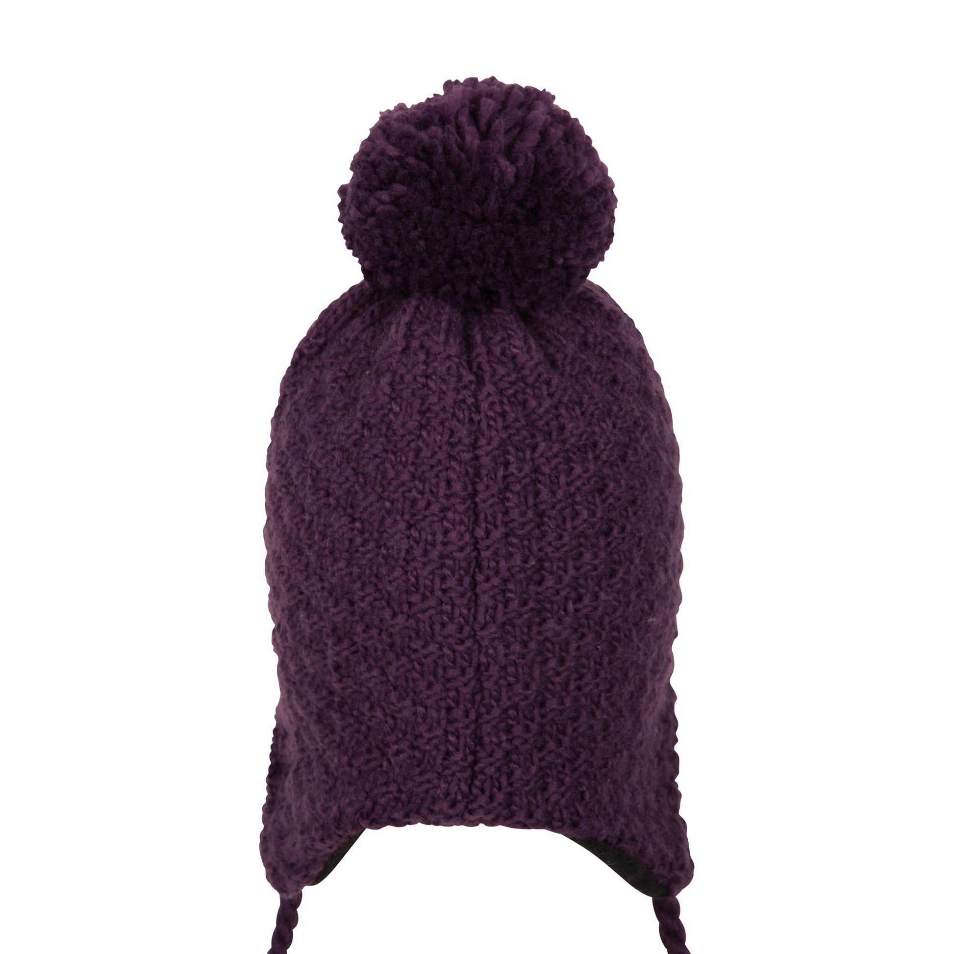 Purple - Back - Mountain Warehouse Womens-Ladies Macaroni Knitted Hat