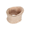 Beige - Side - Mountain Warehouse Womens-Ladies Faux Fur Lined Neck Warmer
