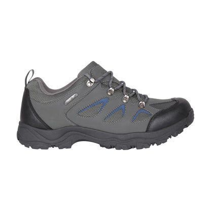 Dark Grey - Front - Mountain Warehouse Mens Adventure Waterproof Walking Shoes