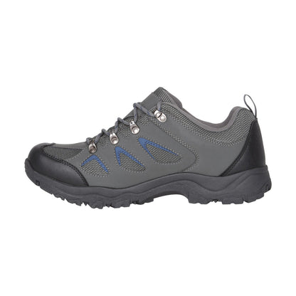 Dark Grey - Side - Mountain Warehouse Mens Adventure Waterproof Walking Shoes