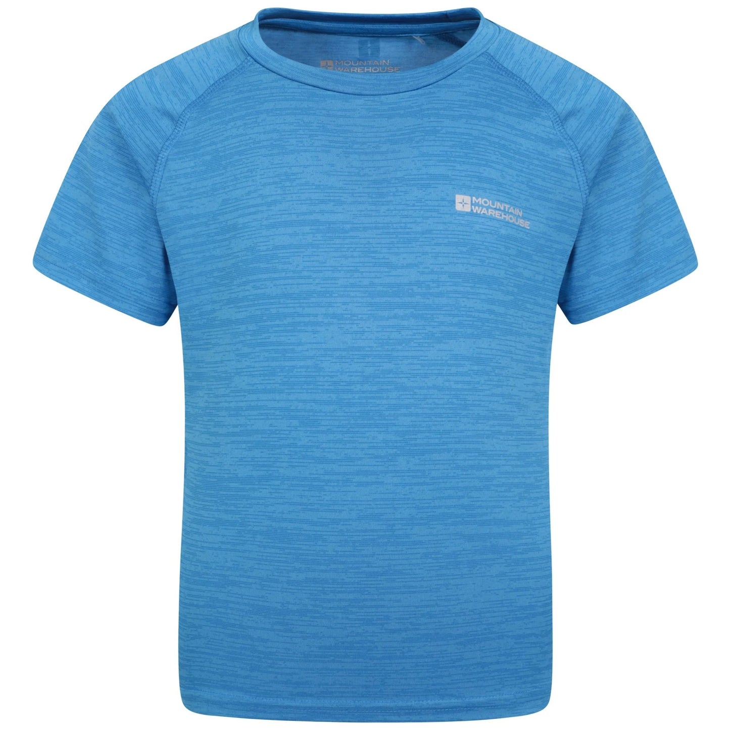 Cobalt - Front - Mountain Warehouse Childrens-Kids Field Plain T-Shirt