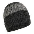Charcoal - Front - Mountain Warehouse Mens Thermal Two Tone Melange Beanie