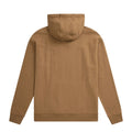 Taupe - Back - Animal Mens Icon Organic Drop Shoulder Hoodie