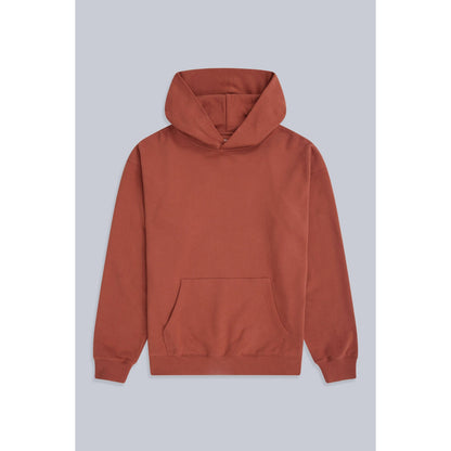 Rust - Front - Animal Mens Icon Organic Drop Shoulder Hoodie